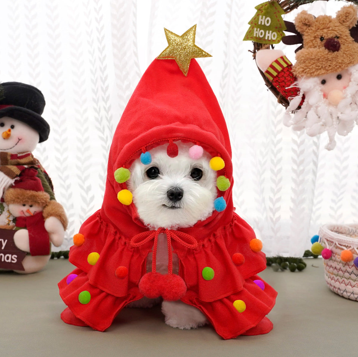 Cat Christmas Outfit Cat Kitten Christmas Clothes Cat Christmas Tree Costume With Star Ornament For Cats Kittens Pets