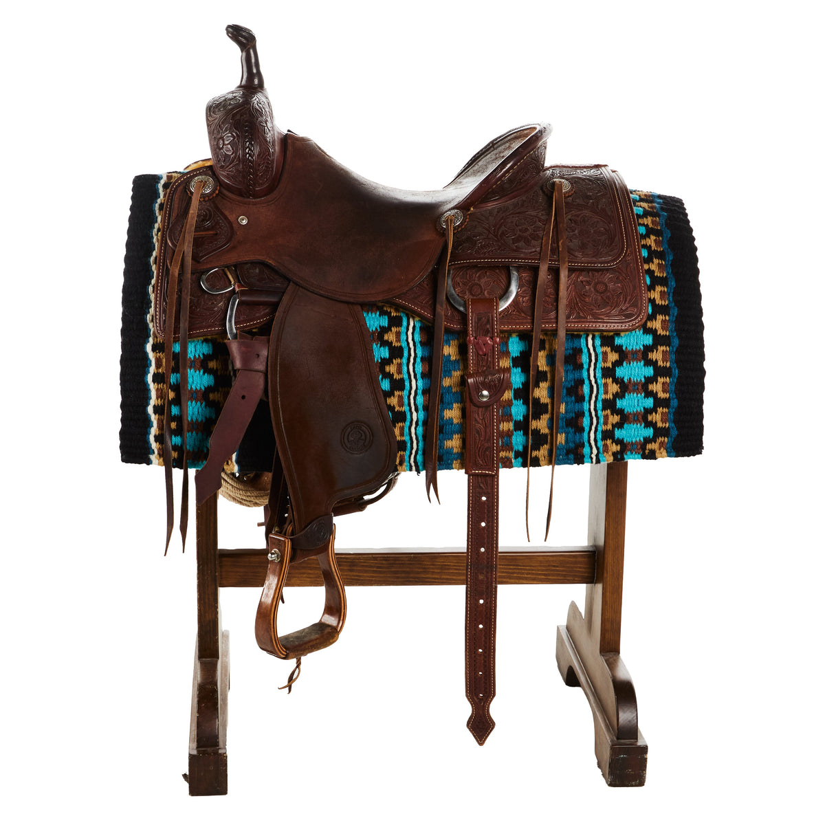 1313K-1 Kiva 40x34 New Zealand Wool Saddle Blanket