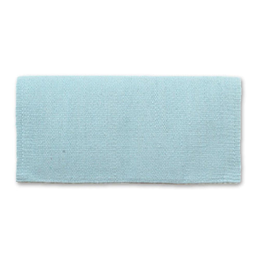 1314P-80 San Juan 24x24 Crystal Ice Blue New Zealand Wool Pony Saddle Blanket