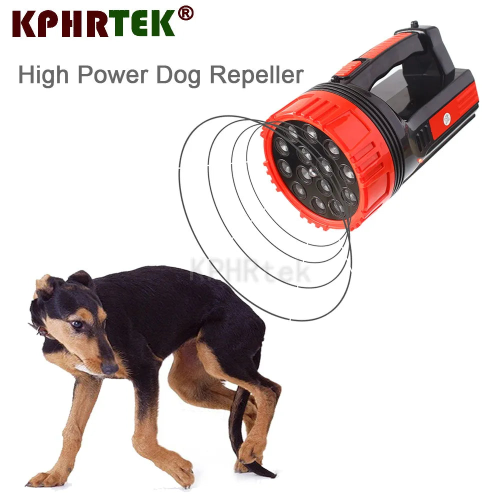 High Power 14 Heads Strong Ultrasonic Dog Cat Chaser Stops Aminal Attacks Deterrent Repeller
