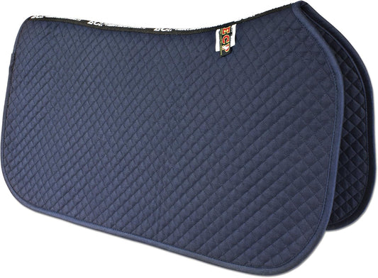 All Purpose Diamond Quilted Western Saddle Pad for Injury Prevention, Breathable, Hypoallergenic, Shock-Absorbing Cushion for Horse Comfort