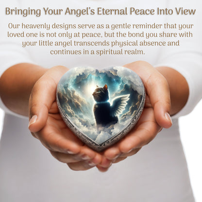 Nebula Night Cat Urns for Ashes & Cat Cremation Urn