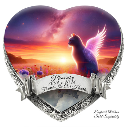 Orion's Opulence Cat Urns for Ashes & Cat Cremation Urn