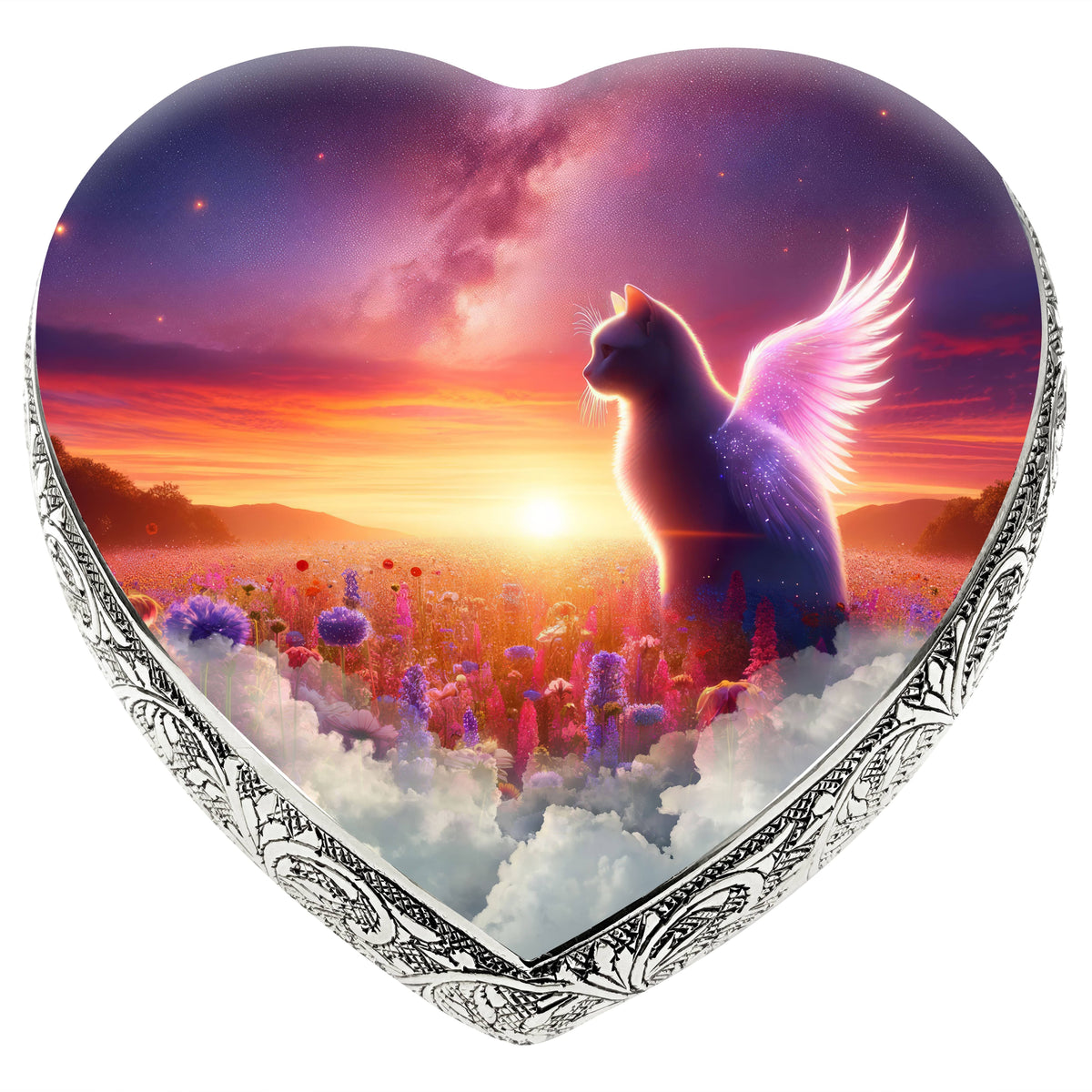 Orion's Opulence Cat Urns for Ashes & Cat Cremation Urn