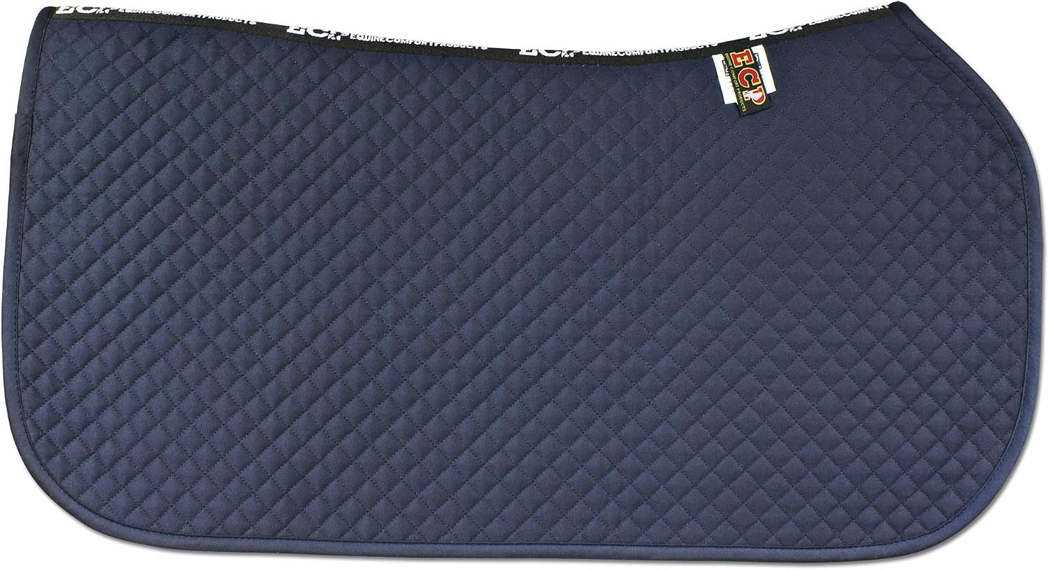 All Purpose Diamond Quilted Western Saddle Pad for Injury Prevention, Breathable, Hypoallergenic, Shock-Absorbing Cushion for Horse Comfort