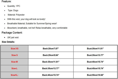 OOEOO Pet Shirt Couple Dress Puppy Dog Princess Doggie Apparel Costume Clothing (Strawberry Dress, XS)