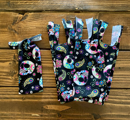 Sugar Skull - 10 Two-String Mane Bags